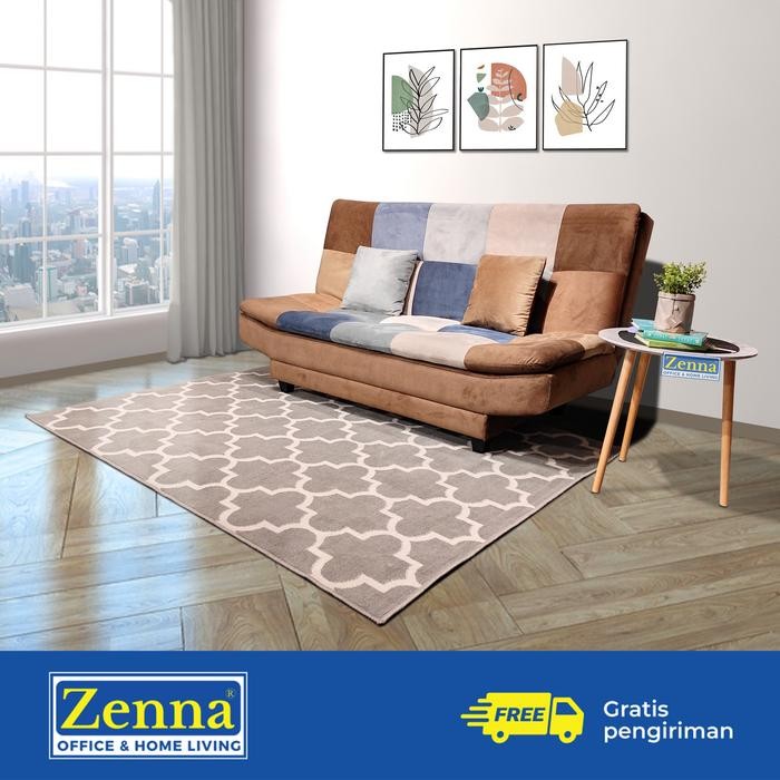 Zenna Sofa Bed Minimalis Hugo / Sofa Tempat Tidur/ Sofa Lipat