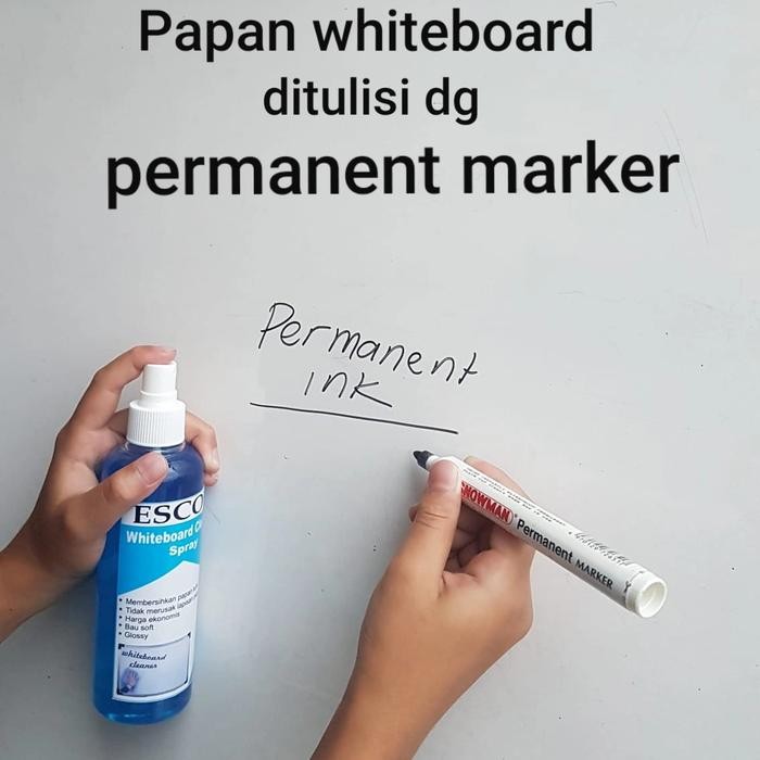 

whiteboard cleaner/cairan pembersih papan tulis whiteboard esco 230 ml