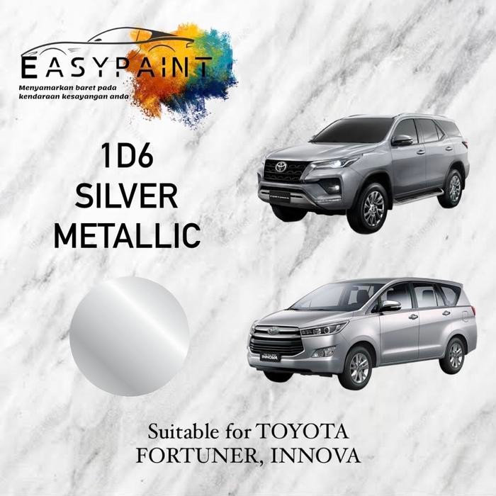 Cat Oles Mobil 1D6 Silver Metallic - Toyota Innova, Fortuner