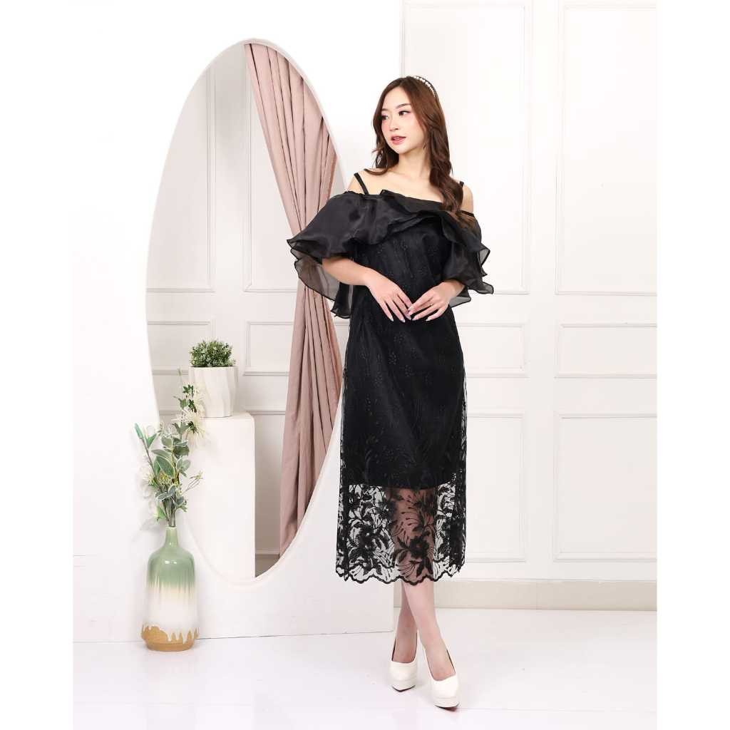 Dres Wanita Gaun Prmpuan Dewasa Natalan Keluaran 2025 Gaum Natal Cewe Party Dress Terbaru Kondangan