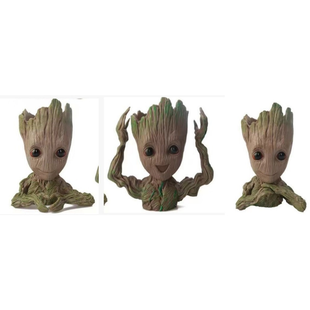 

Baby Groot Guardian of Galaxy Pot Bunga/Tempat pen
