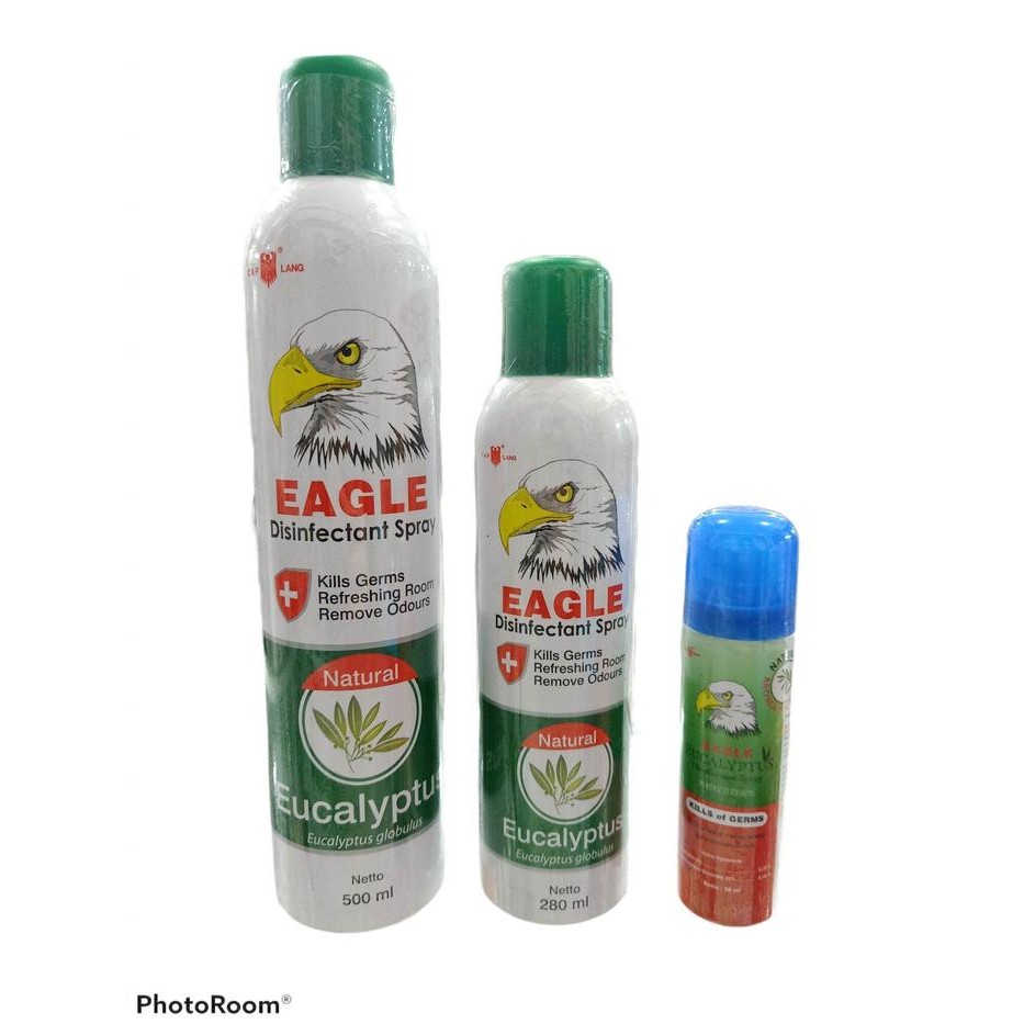 Eagle Disinfektan Spray Eucalyptus Caplang
