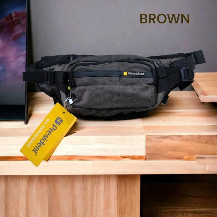 President 9539 9588 9590 Tas Pinggang Bum Bag Pria Wanita Original Import #Gratisongkir #Sale