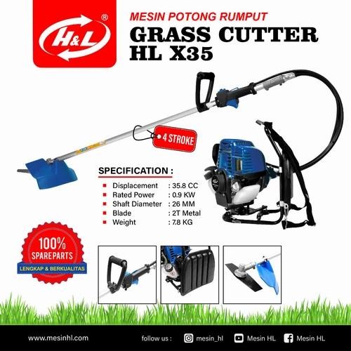 Terlaris Mesin Potong Rumput 4Tak Hl H&L Grass Cutter Hl X35 Model Honda Yamaha