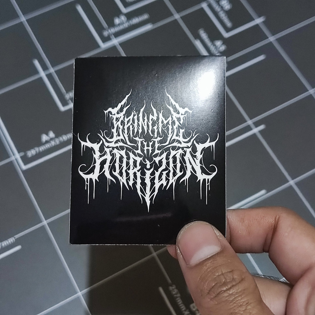 

Sticker Graftac BMTH font logo