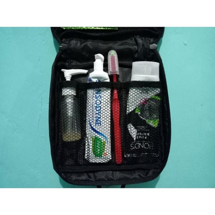 Tas wadah sabun Kotak simpel/tas sabun jinjing/peralatan mandi