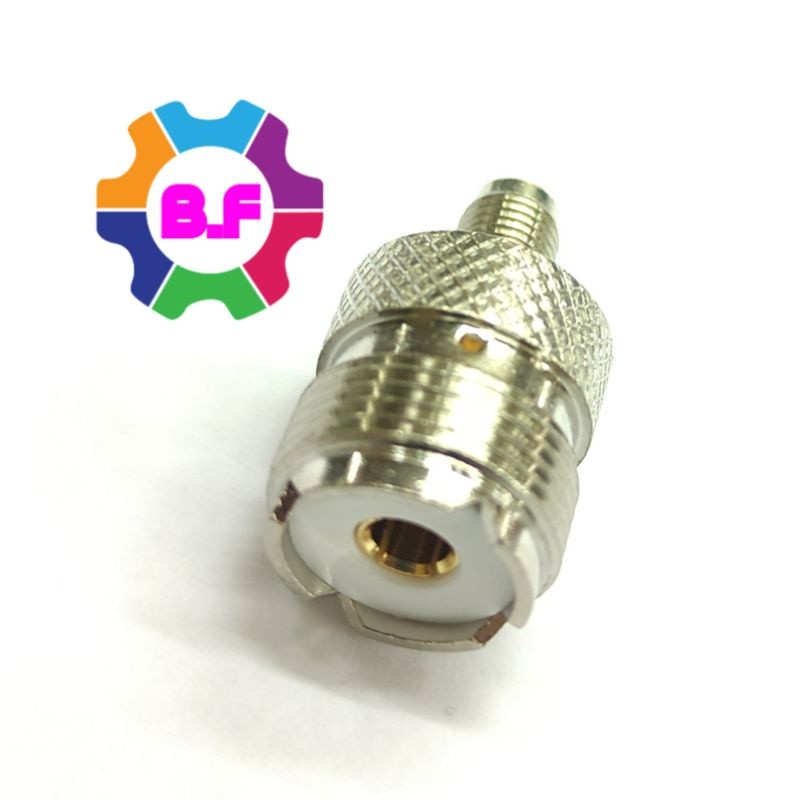 KONEKTOR ANTENA HT SMA FEMALE TO PL FEMALE Conector Antena Ht Sma/Female To Pl Female Murah