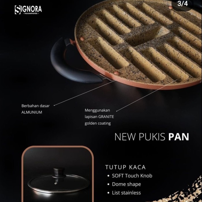 Signora New Pukis Pan Kompor cetakan kue pukis call