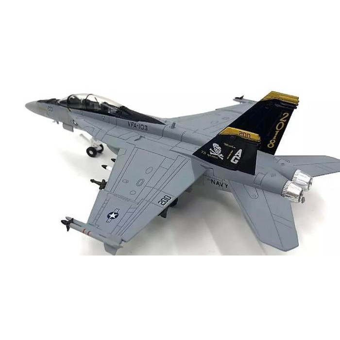 Diecast Pesawat Tempur F-18B Hornet 1/72 Jolly Rogers