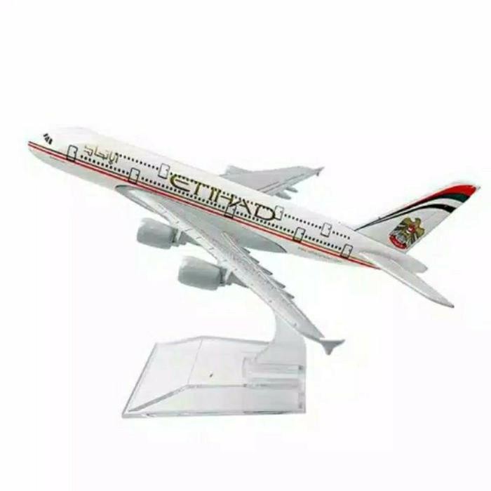 Diecast Pesawat Etihad Airways Aircraft Model Etihad Airways