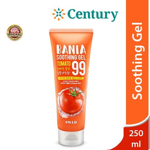SWLD Bania Soothing Gel Tomato 99% 250ml / Pelembab Kulit / Moisturizing Gel