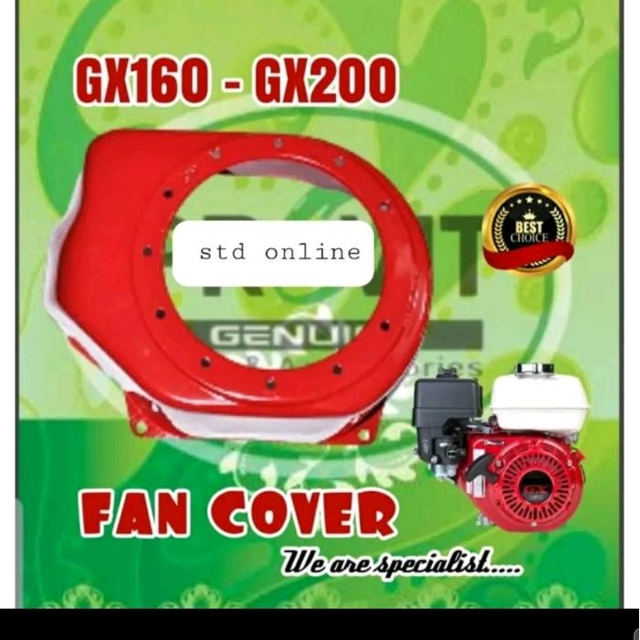 Cuci Gudang.. Gx160 Fan Cover Tutup Mesin Recoil Mesin Gx160 Gx200