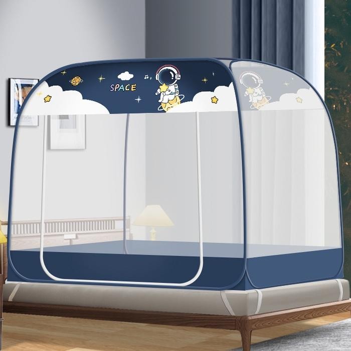 Bebas Ongkir Kelambu Tempat Tidur 120x200 Kelambu Lipat Korea 120 x 200