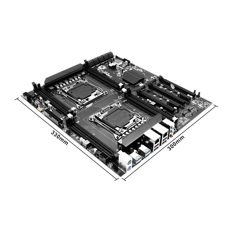 X99 Dual-socket Cpu Motherboard Lga2011-3 8xddr3 Ecc Ram Slot Pciex16 Sata3.0 Server Pc Motherboard
