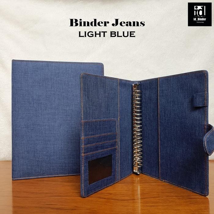 

BINDER LEVIS WARNA LIGHT BLUE A5 DAN B5