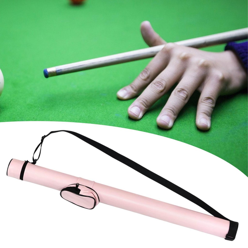 Billiard Pool Cue Case Billiard Pool Cue Bag Pink Pu Leather Protector