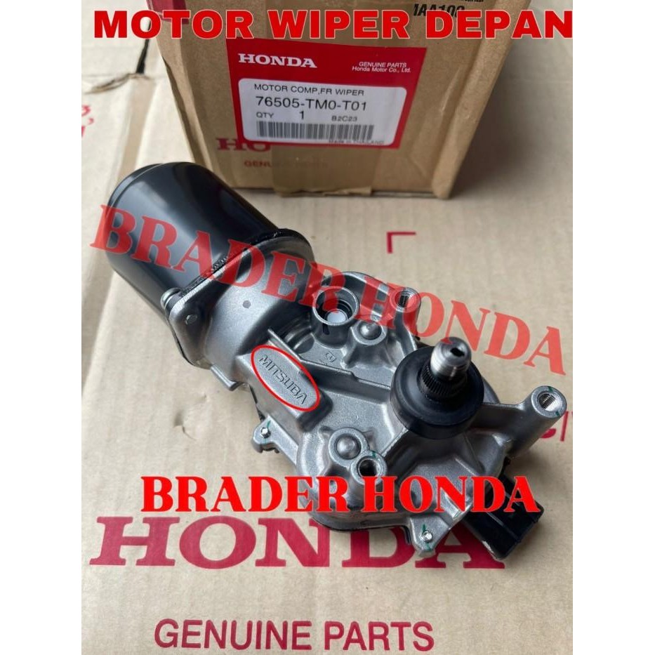 Dinamo Wiper Pengerak Arm Link Kaca Depan City Gm2 2009 2010 2011 2012 2013 Honda 76505-Tm0-T01