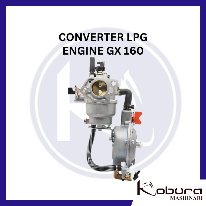 Converter LPG Engine GX 160 Konverter GAS LPG GX-160/GX-200 LPG/BENSIN MESIN PENGGERAK