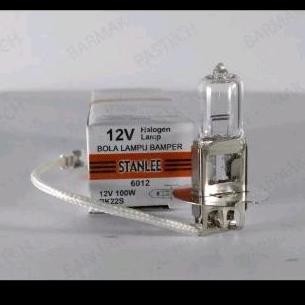 Stanlee (6012) H3/H 3 12V-100W Bohlam Lampu Halogen H3 12V-100W Kode 060