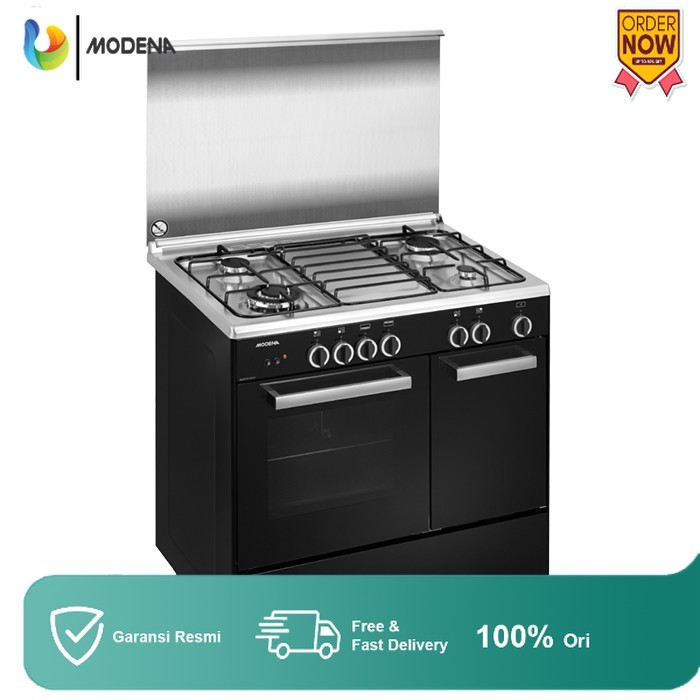 Modena Kompor Freestanding Carrara - Fc5942L Garansi - Modena Kompor Freestanding - Modena Oven