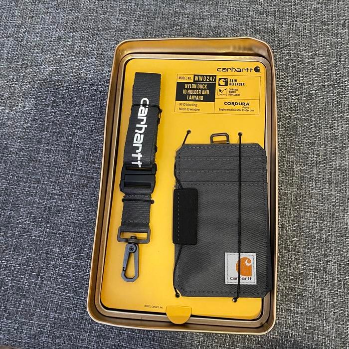 

Lanyard Carhartt Canvas Nylon duck Grey / Abu abu Dijamin Original