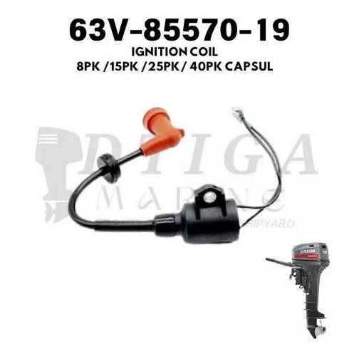 63V-85570-19 IGNITION COIL MESIN TEMPEL YAMAHA
