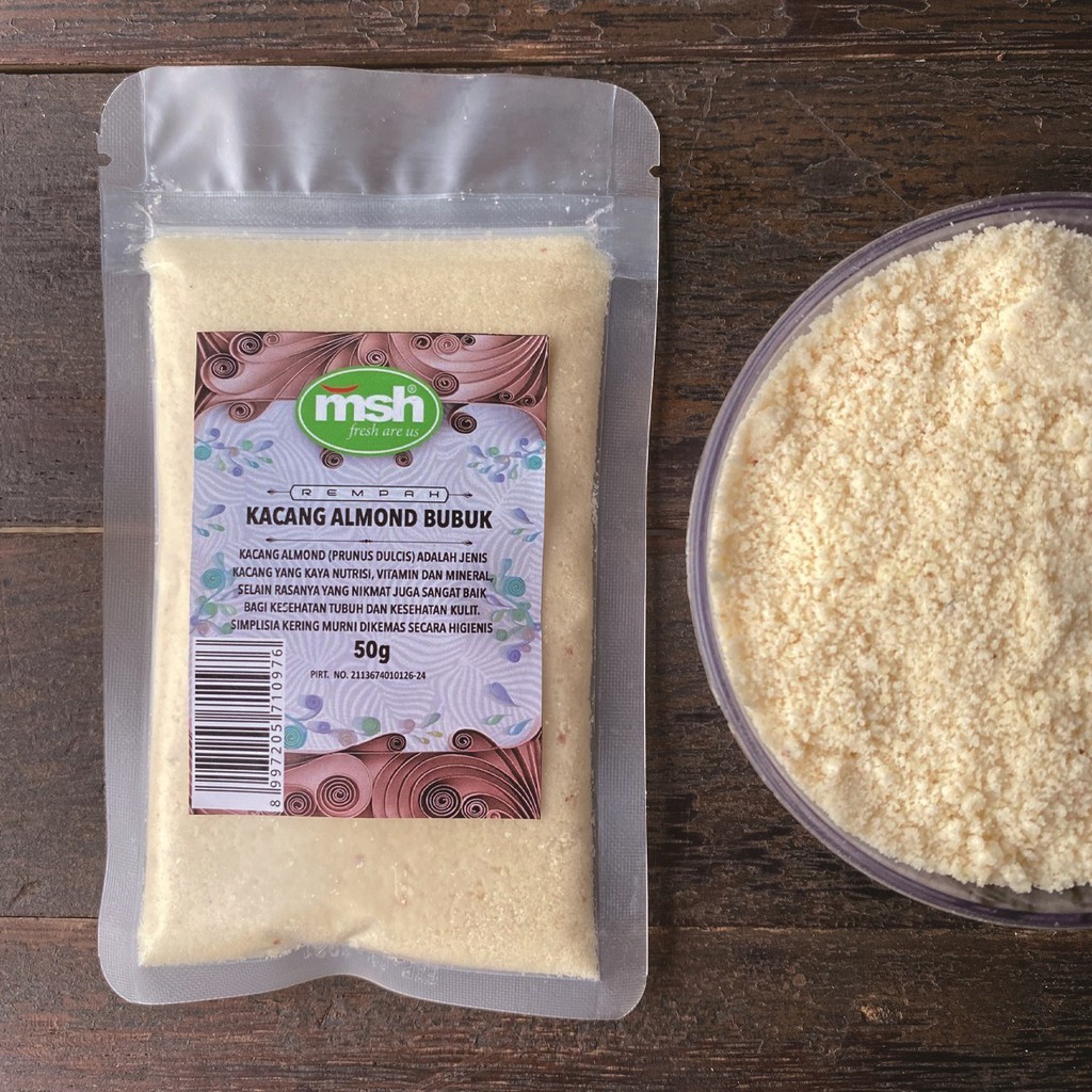 

MSH Kacang Almond Bubuk 50 g