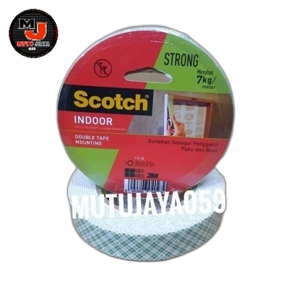

Toso - Scoth 3M Indoor Double Tape Mounting Uk 24Mmx5Mtr
