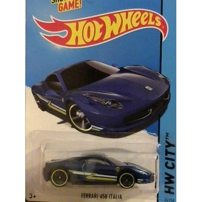 [Hot Wheels] Ferrari 458 Italia