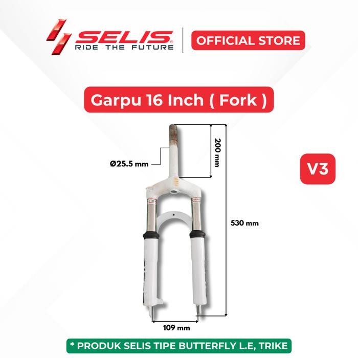 PALING MURAH. SELIS - GARPU SEPEDA MOTOR LISTRIK UNIVERSAL ( FORK )