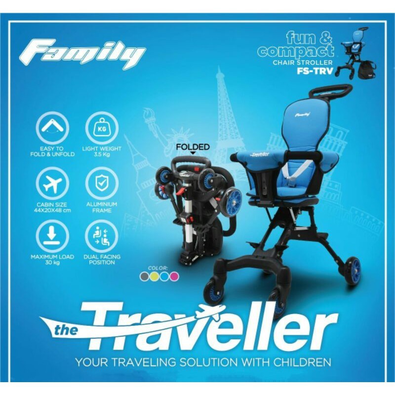 RB22 Stroller Traveller Family Chair Stroller FS-TRV / FS-SIX / FS-JNY