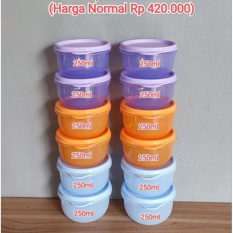 RB22 Summer Cup Kiddie Bowl 250ml Tupperware Plastik