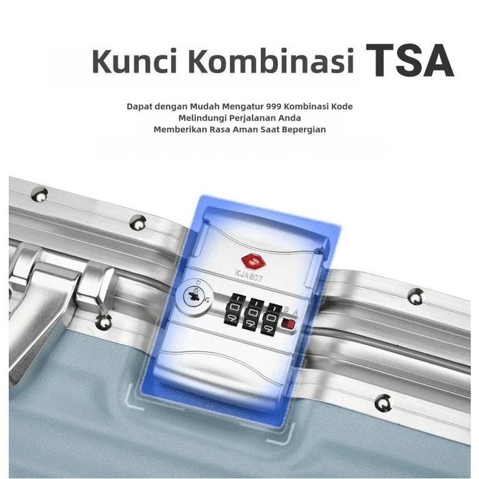 Dream Koper 22 inch 24 inch Custom Nama TSA Lock Roda 360 Anti Pecah Tahan Banting HARDSHELL Koper