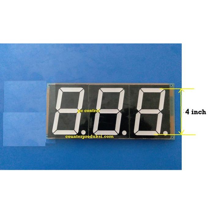 Kit Display 7 Segment Input Analog 4-20Ma Dan 0-10V