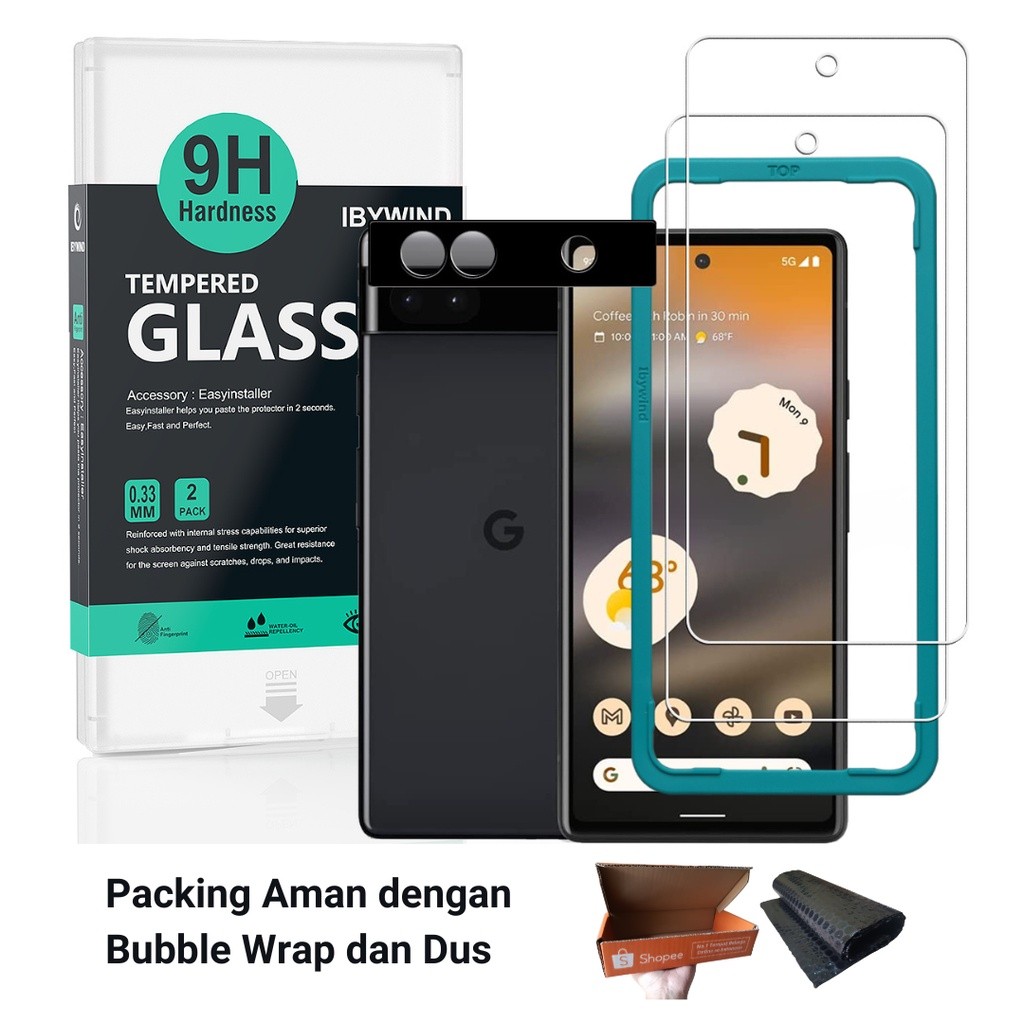 fara Tempered Glass Ibywind Pixel 6A/GoPix 6A Oleophobic Coating