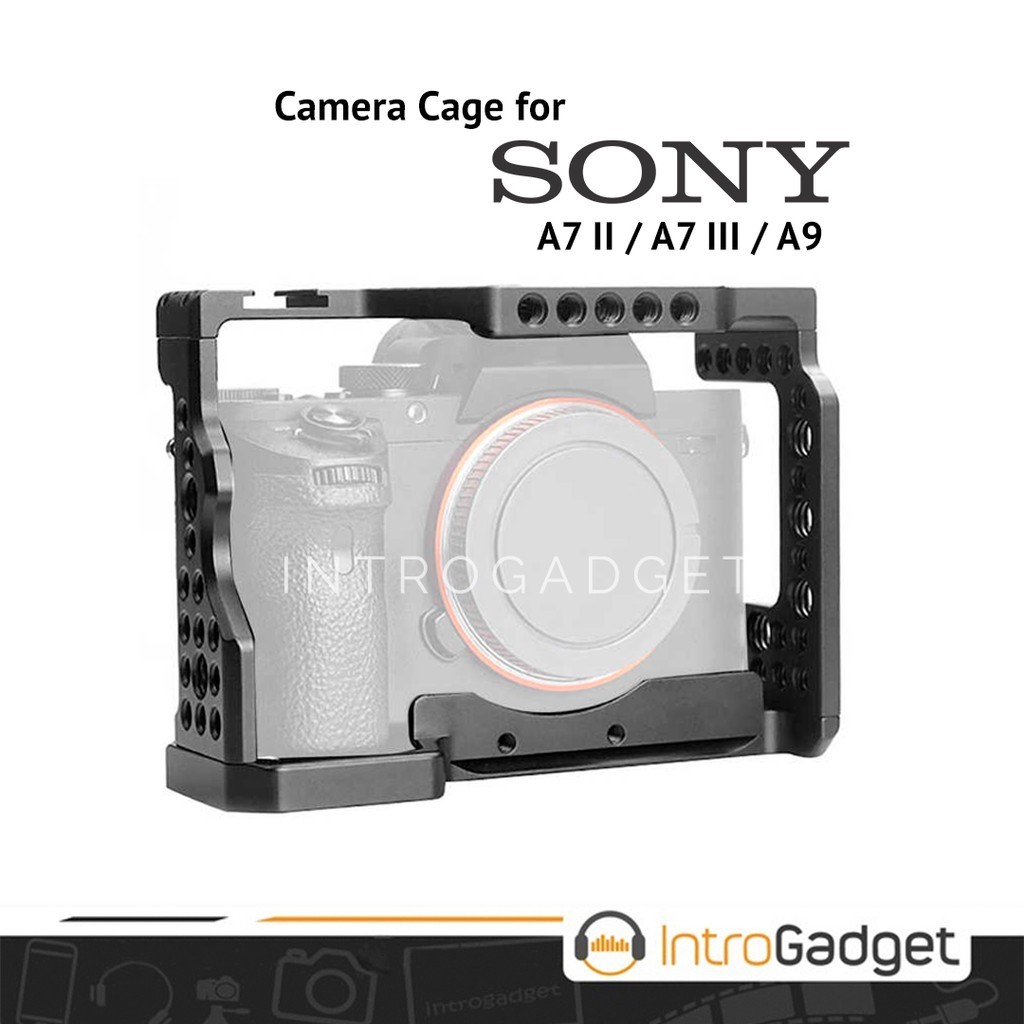NEW PRODUCT CAGE RIG SONY A7II A7III SMALLRIG UURIG ANDOER PLATE METAL AURA PIXELS