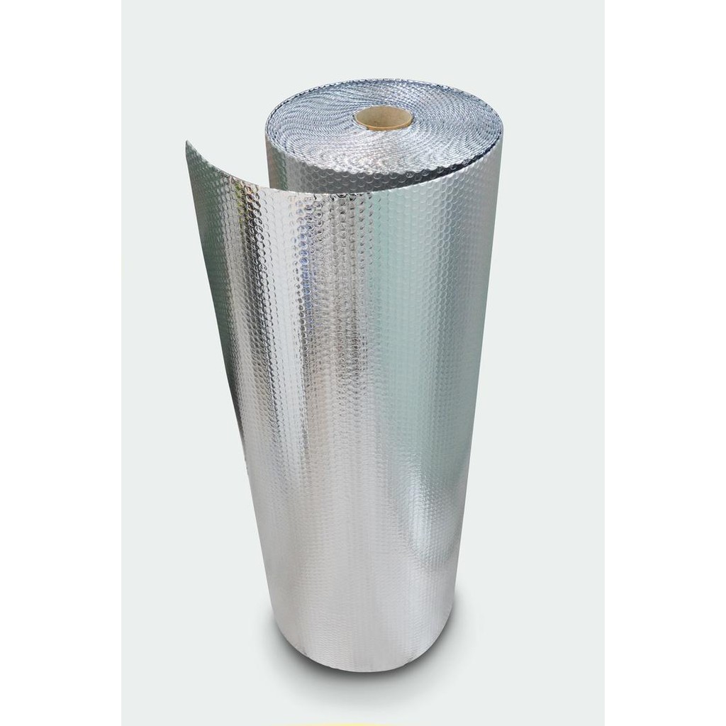 

Aman - Plastik Bubble / Buble Wrap Alumunium Foil Dkm+ Roll 120X25