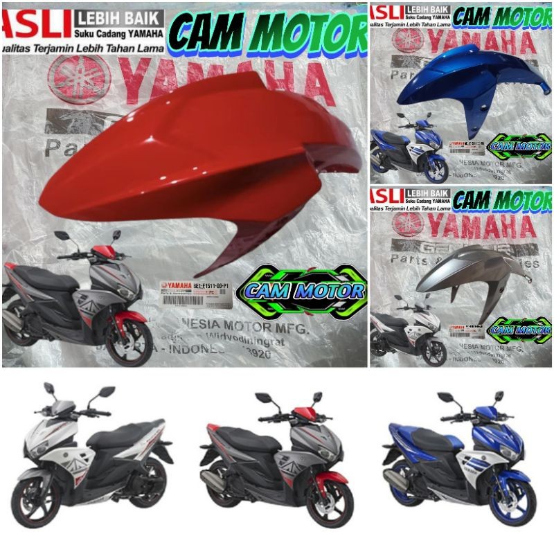 spakbor depan slebor depan aerox 125 aerox125 original yamaha