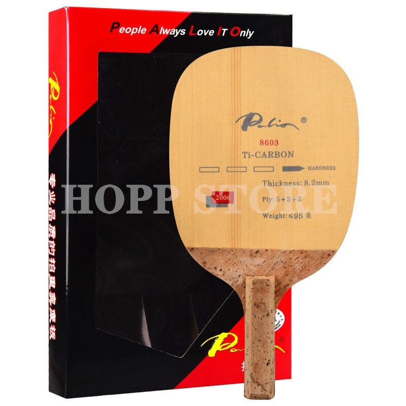 Palio 8603 Carbon Titanium Table Tennis Blade Racket Js Japanese Penhold Fast Attack Original Palio