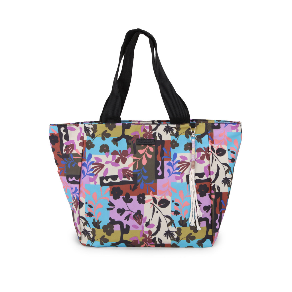 VOLCOM - GSB BAY BAE BEACH TOTE BAG MULTI