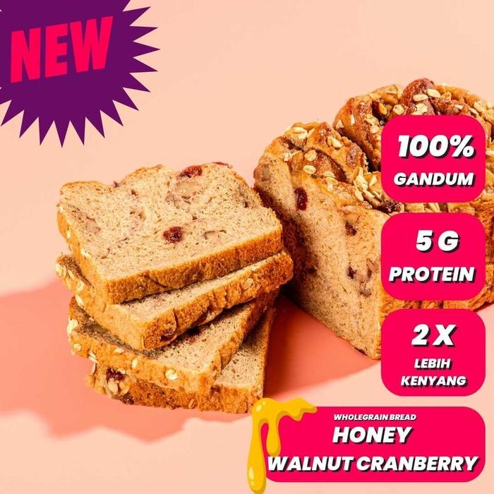 

Roti Gandum Honey Cranberry Walnut - Whole wheat bread