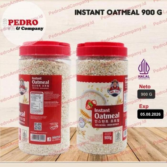 

Mr Oat instant Oatmeal Australia 900 gram sereal cereal gandum