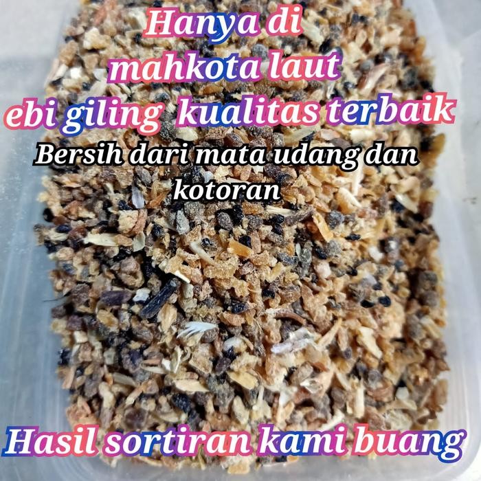 

SALE !!! EBI GILING UDANG KERING PALEMBANG 500GRAM READYY