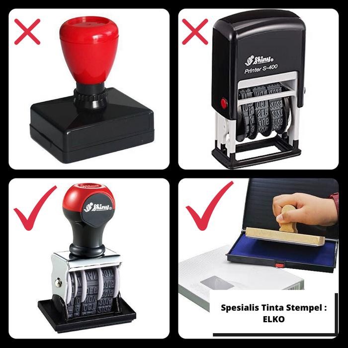 

TINTA STEMPEL PERMANEN PLASTIK EXPIRED DATE WARNA PUTIH - ELKO 100 ML