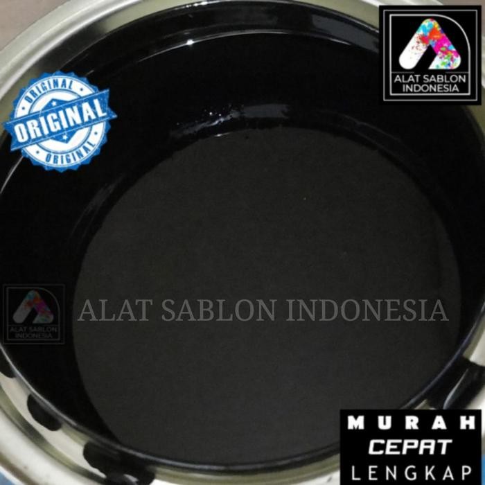 

TINTA SABLON BESI/ GELAS KACA 200GR BLACK HITAM BASIS MINYAK SOLVENT