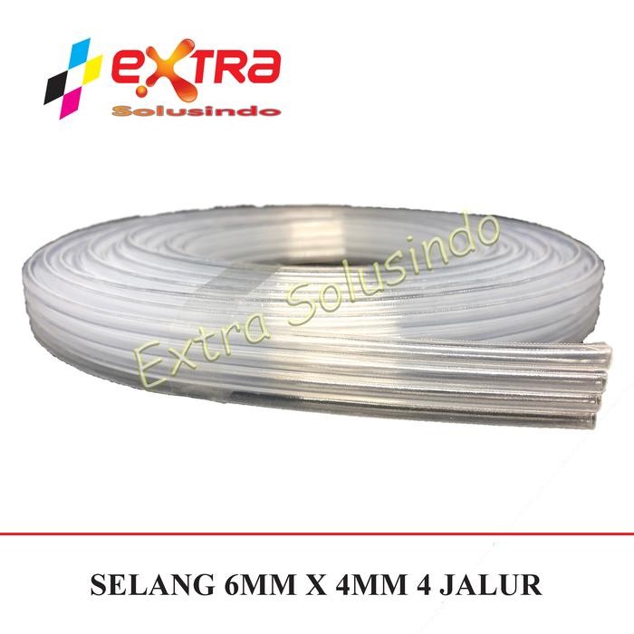 

SELANG TINTA SOLVENT INKTUBE 6MM X 4MM 4 LINE