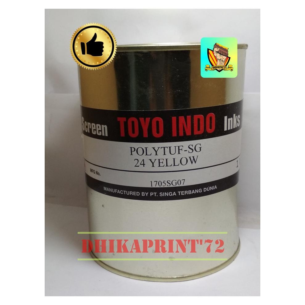 

CAT POLYTUF 24 KUNING KEMASAN 1 KG