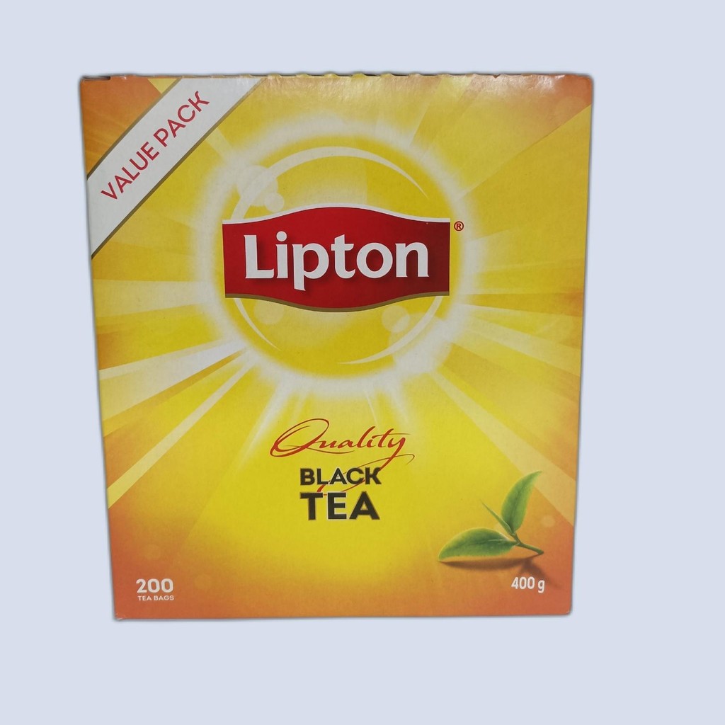 

Teh Lipton Quality Black Tea 200 Tea Bags 400 gram