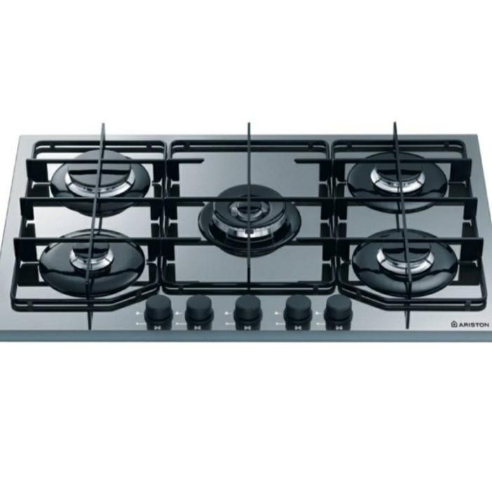 ARISTON Kompor Tanam Gas 5 Tungku / Burners 75 Cm TQ751(ICE)KX