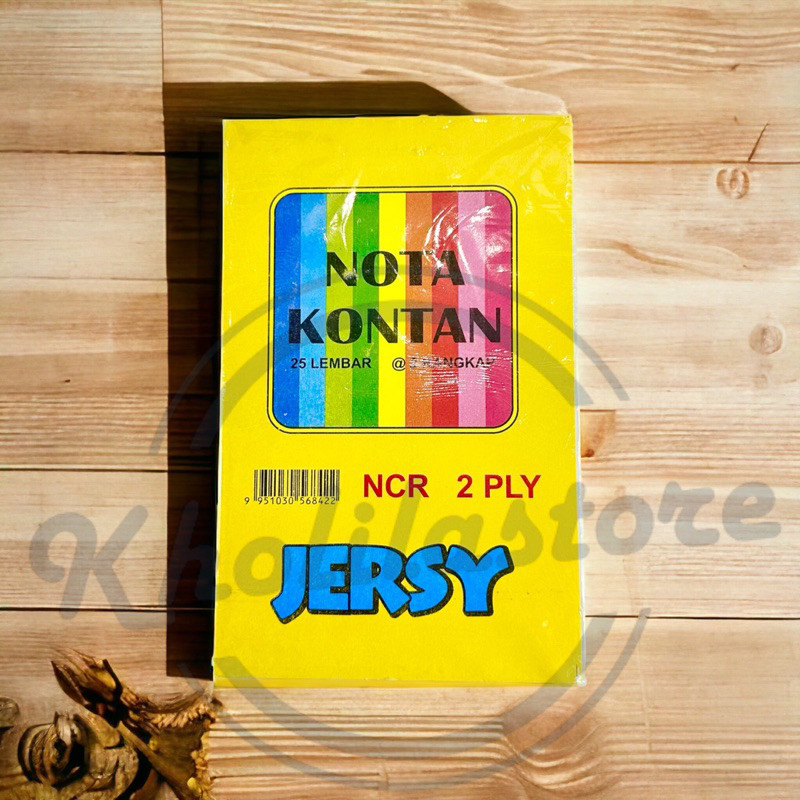 

Ready Nota Kontan Kecil Ncr 2 Ply Jersy Isi 10 Pcs Original